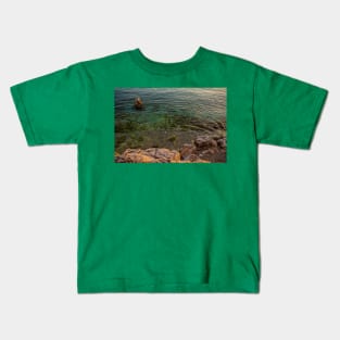 Coast at Novi Vinodolski, Croatia Kids T-Shirt